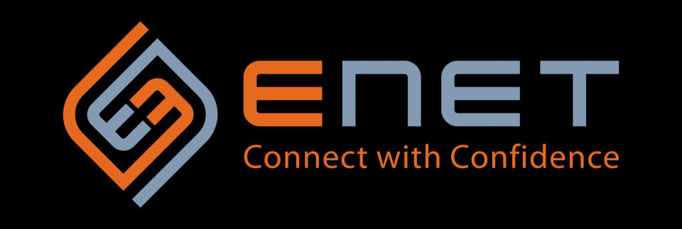 The ENET logo which was acquired by NSI Industries.