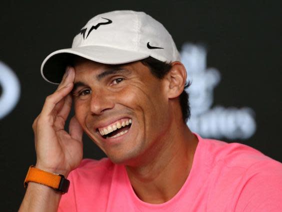 Rafael Nadal admits he is surprised he is still playing at the top (REUTERS)