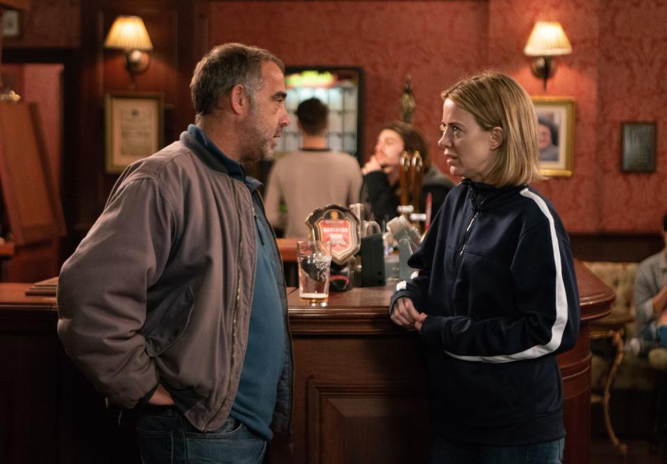 Friday, October 26: Abi realises that Kevin doesn't believe her innocence