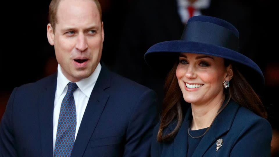 Kate is due to give birth any day now. Source: Getty