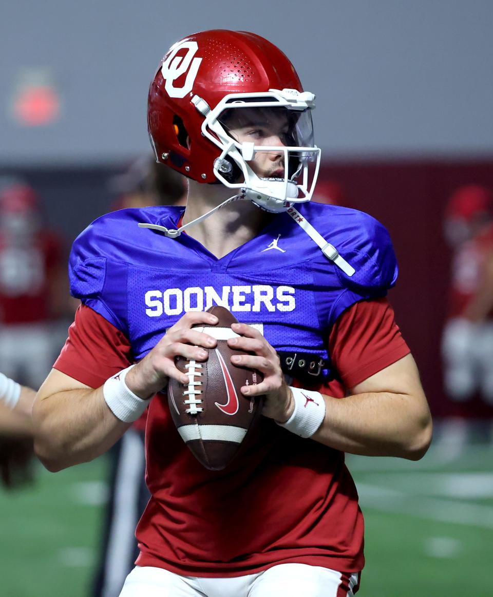 Jackson Arnold is set to replace Dillon Gabriel as OU's starting quarterback as the Sooners head to the SEC.