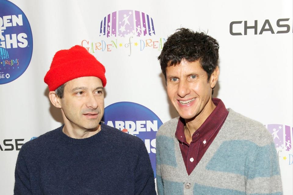 Adam Horovitz ‘ Ad Rock’ and Mike ‘Mike D’ Diamond of The Beastie Boys in New York in 2013 (Roger Kisby/Getty Images)