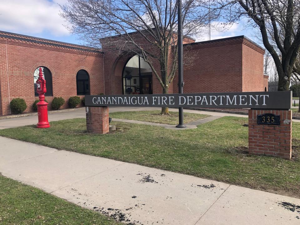 Kids in the Paints & Rec program will be painting works of art inside and outside of the Canandaigua Fire Department on Main Street this summer.