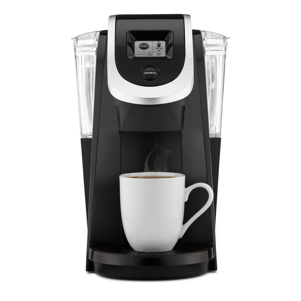 Keurig&reg; K200 Single-Serve K-Cup&reg; Pod Coffee Maker. <a href="https://www.target.com/p/keurig-174-k200-single-serve-k-cup-174-pod-coffee-maker/-/A-17262041?lnk=rec|plp|top_sellers|plp|17262041|1" target="_blank"><strong>Now $89.99. Save $20 for every $100</strong></a>. (Photo: Target)