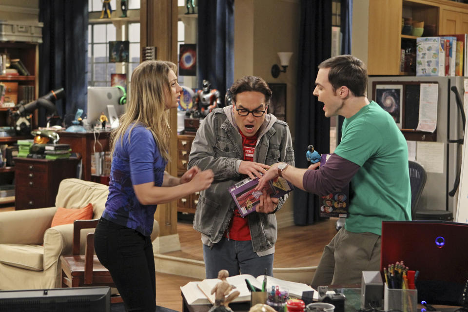 Penny buys Leonard and Sheldon "Star Trek" collectibles as a thank you, leading Sheldon to be haunted by Mr. Spock.  Meanwhile, Raj (Kunal Nayyar, right) decides he has met the "Future Mrs. Koothrappali"  after his parents set him up on a date, on 