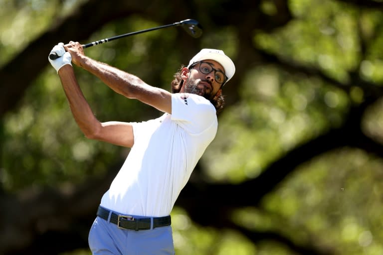 American Akshay Bhatia fired a nine-under par 63 to grab the lead after the first round of the PGA Texas Open (Brennan Asplen)