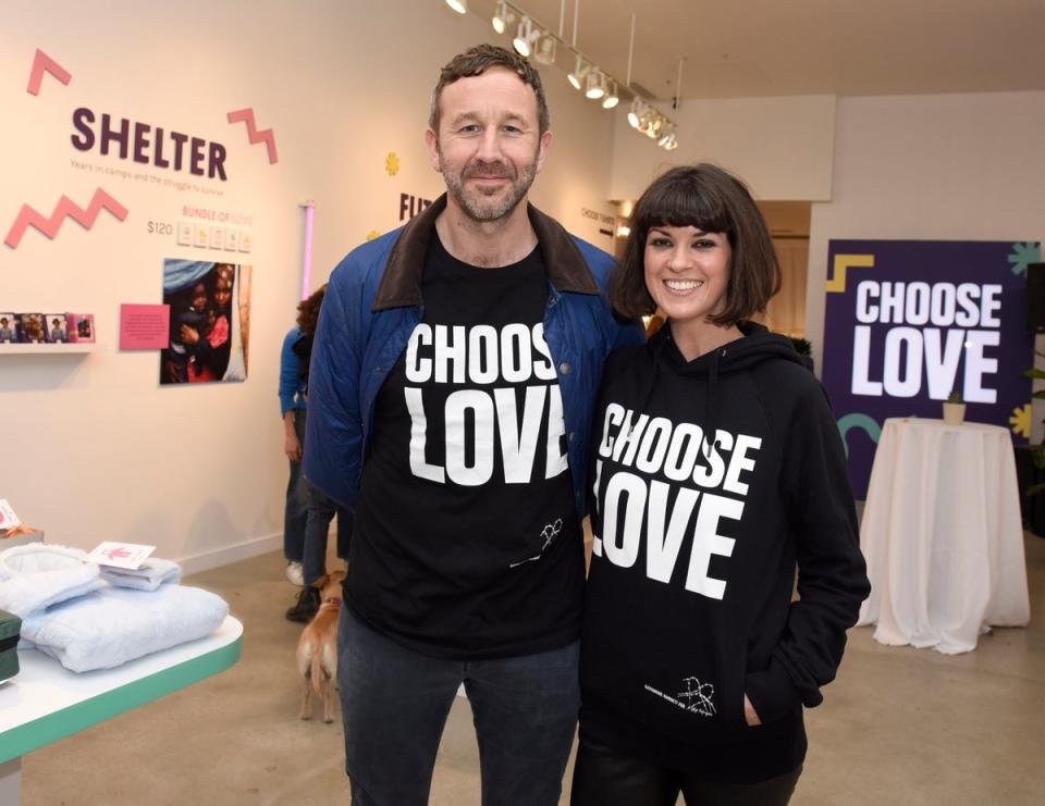 Chris O’Dowd is married to author Dawn O’Porter (Getty Images for Choose Love)