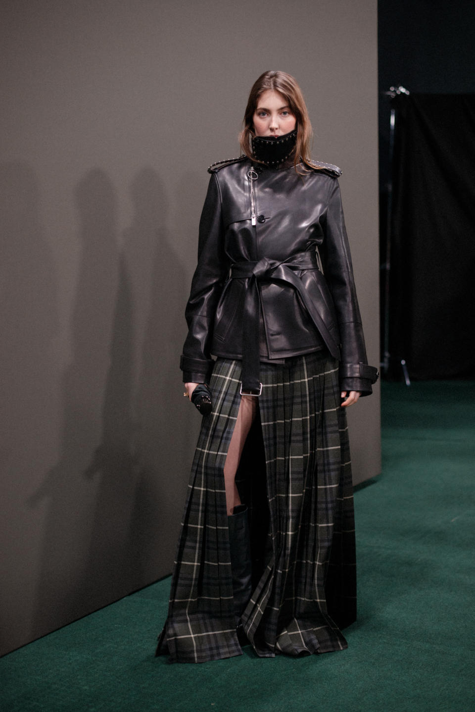 Backstage at Burberry Fall 2024 Ready-to-Wear Collection at London Fashion Week