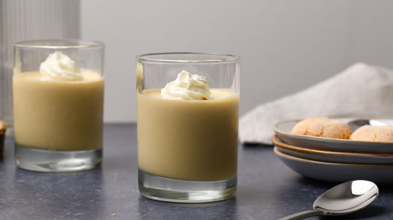 toasted white chocolate mousse 