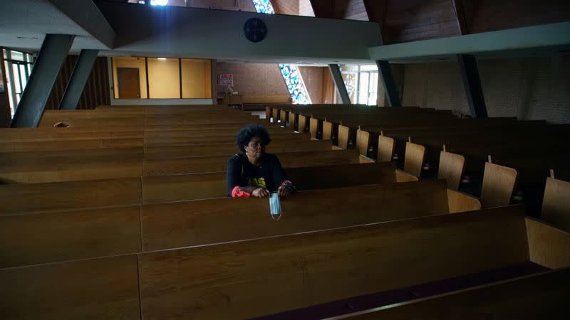 Traci Blackmon, pastor of the Christ the King United Church of Christ in Florissant