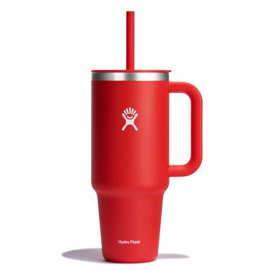 <p><a href="https://go.redirectingat.com?id=74968X1596630&url=https%3A%2F%2Fwww.hydroflask.com%2F40-oz-all-around-travel-tumbler&sref=https%3A%2F%2F" rel="nofollow noopener" target="_blank" data-ylk="slk:Shop Now;elm:context_link;itc:0;sec:content-canvas" class="link ">Shop Now</a></p><p>40 oz All Around™ Travel Tumbler</p><p>$44.95</p><p>hydroflask.com</p><span class="copyright">Hydro Flask</span>