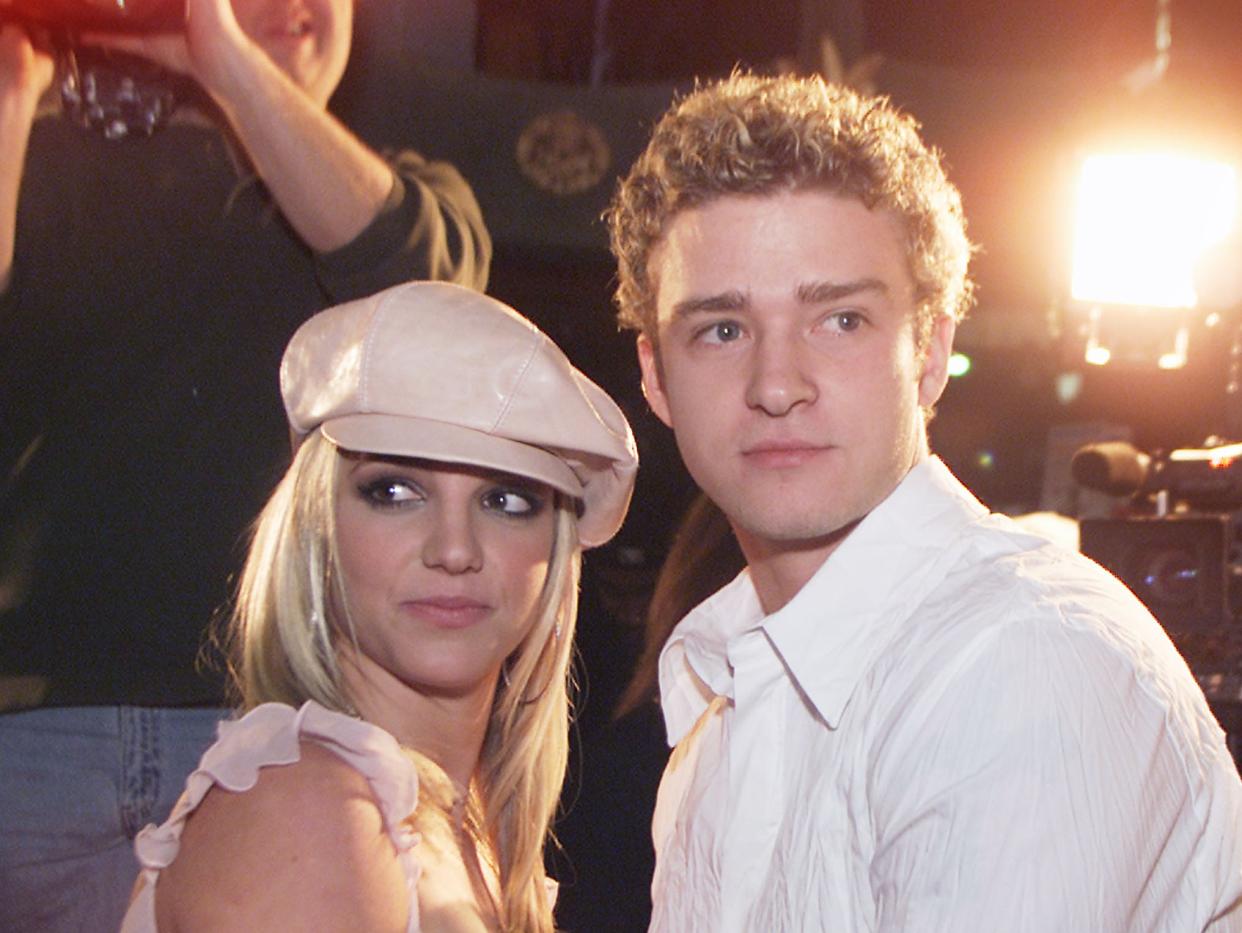 Britney Spears and Justin Timberlake at ‘Crossroads’ premiere (Getty Images)