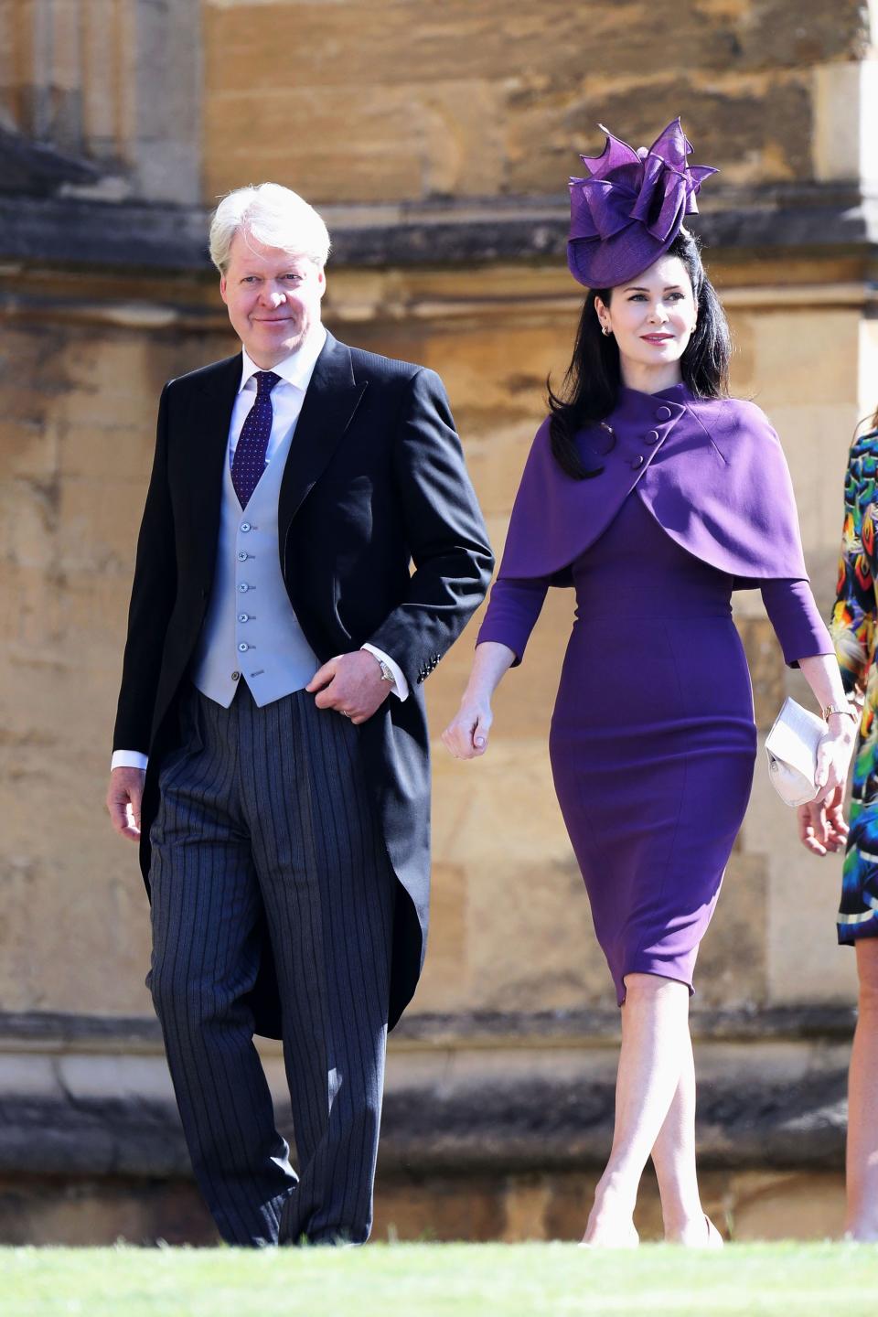 <h1 class="title">Earl Spencer and Karen Spencer in Pamella Roland</h1><cite class="credit">Photo: Getty Images</cite>