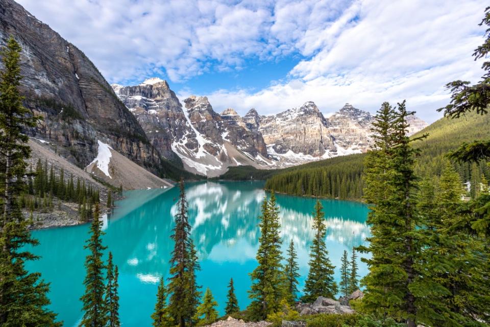 Moraine Lake in Banff National Park, Canada (Getty Images/iStockphoto)