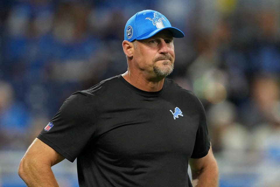 Dan Campbell, family moved after teenage Lions fan posted address on Snapchat: ‘Dumb f*** trying to go for it’