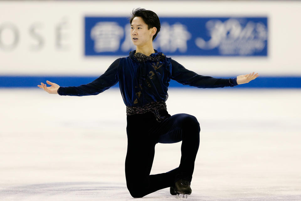 Kazakh figure skater Denis Ten died after being stabbed in an attempted robbery. (ISU/ISU via Getty Images)