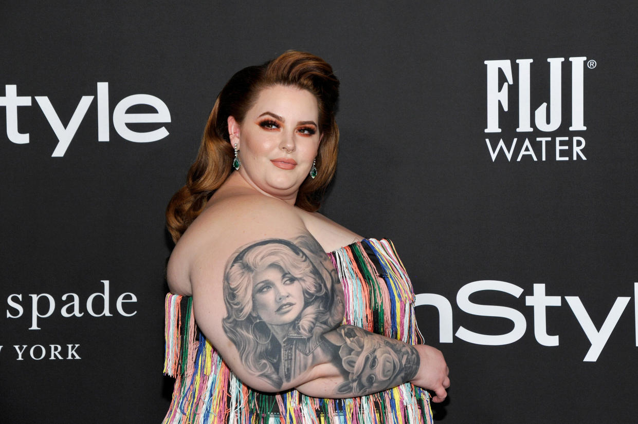 Tess Holliday at the InStyle Awards in 2018 [Photo: Getty]