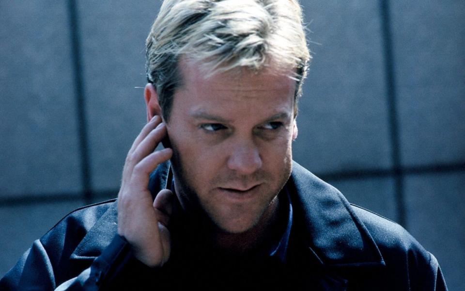 Today, cliffhangers are common: 24 (with Kiefer Sutherland) is one giant reveal - BBC