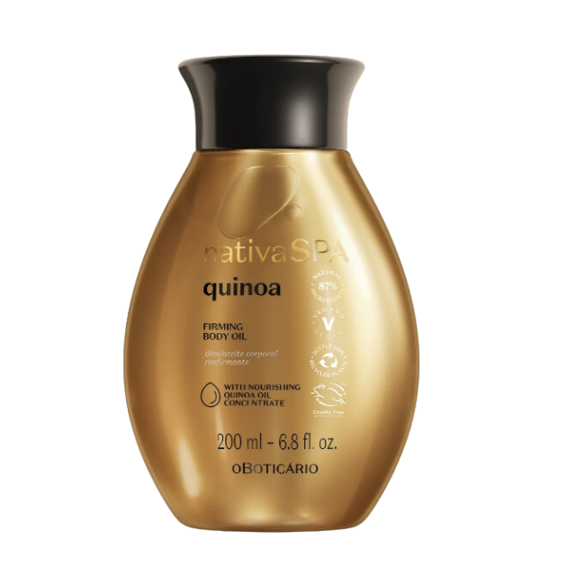 Nativa SPA Quinoa Firming Body Oil: $26, Brightening and Firming Skin