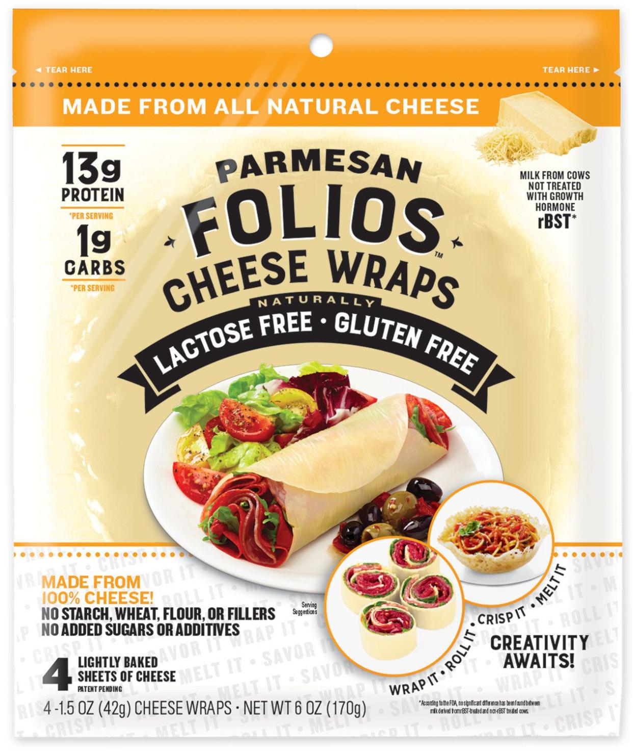 Parmesan Folio Wraps