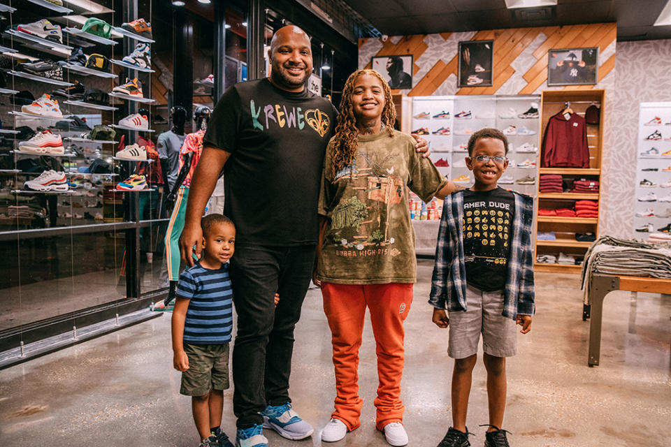 Ambré supported the Second Harvest Food Bank of Greater New Orleans and Acadiana at The Athlete’s Foot on Menteur Highway in New Orleans, La. - Credit: The Athlete's Foot