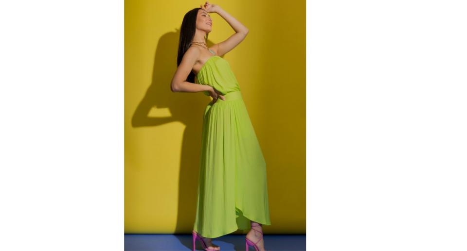 Neon Silky Slip Skirt, $149.95 