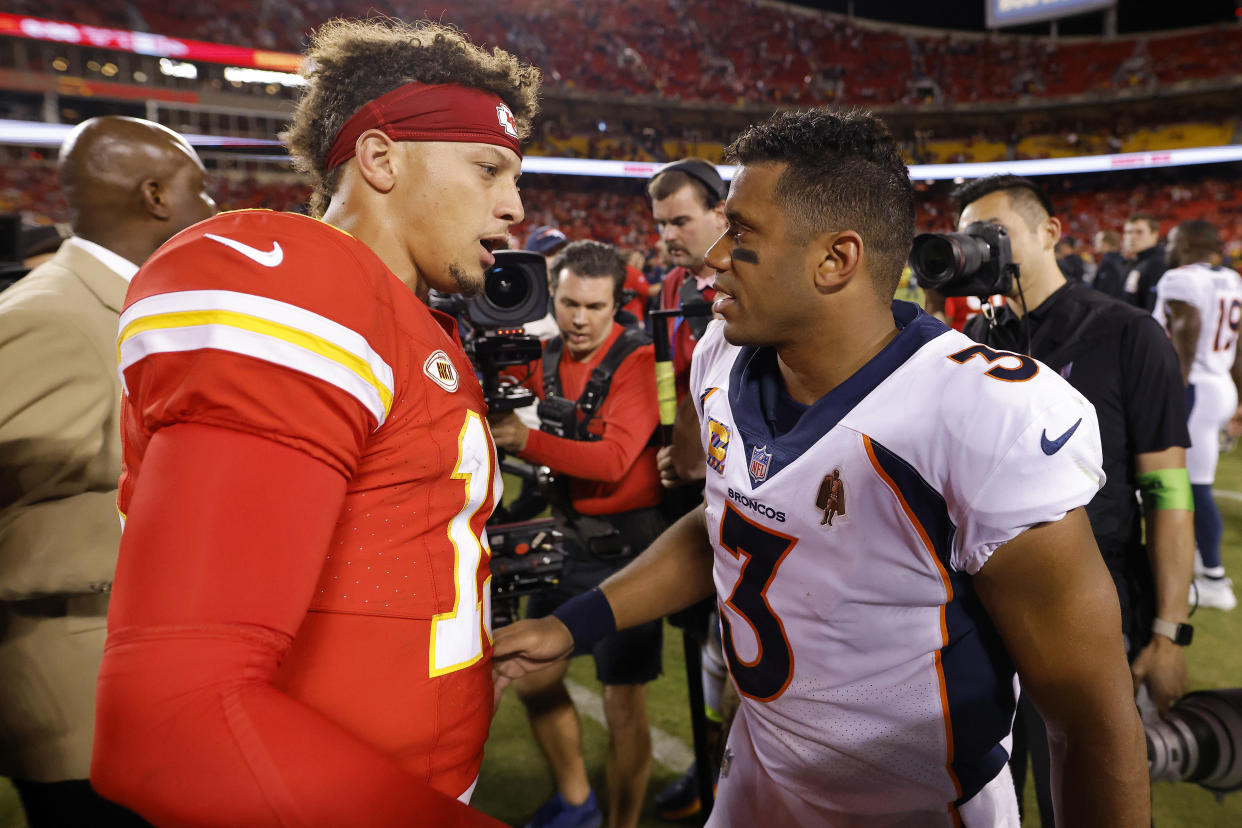 Patrick Mahomes has dominated the Broncos since he was drafted. (Photo by David Eulitt/Getty Images)