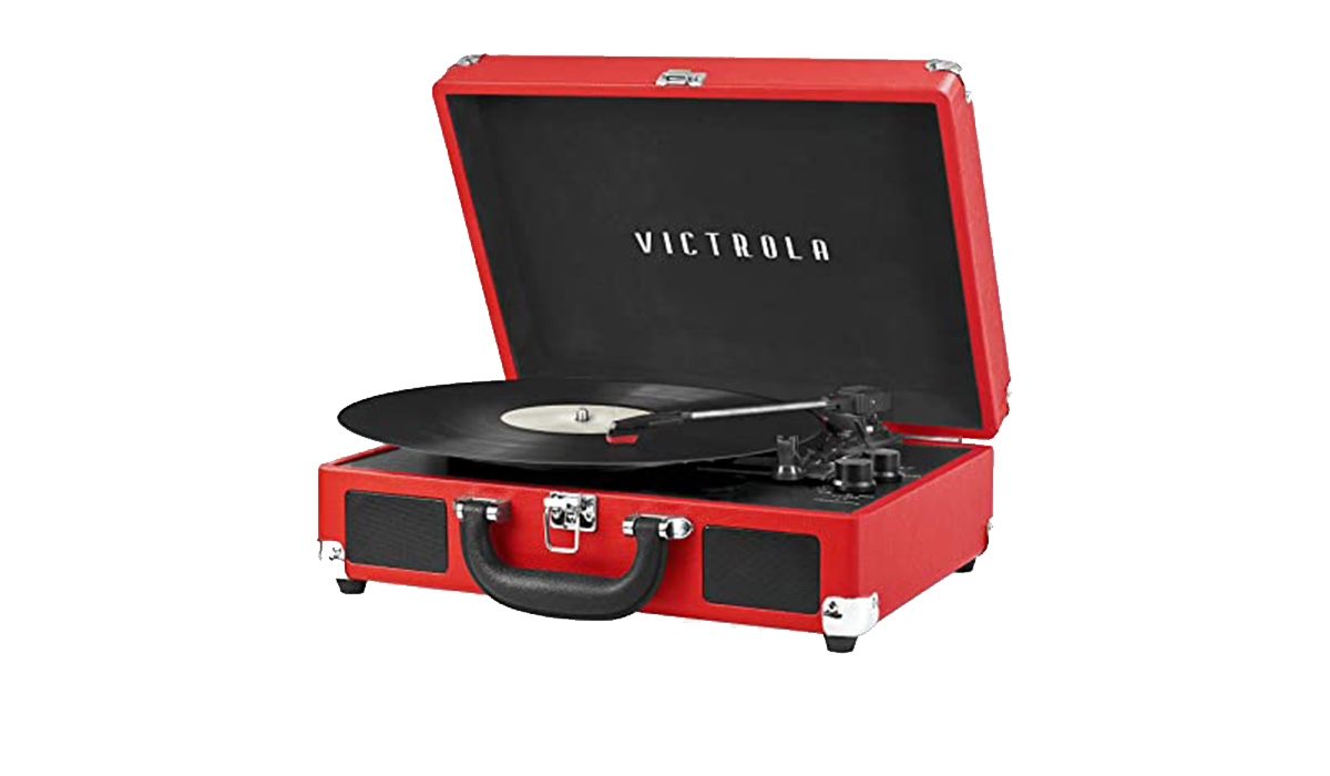 Victrola portable bluetooth record player