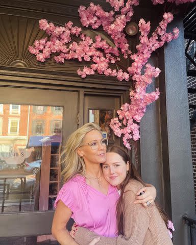 <p>Jennie Garth Instagram</p> Jennie Garth and daughter Lola Ray Facinelli pose for a picture outdoors.