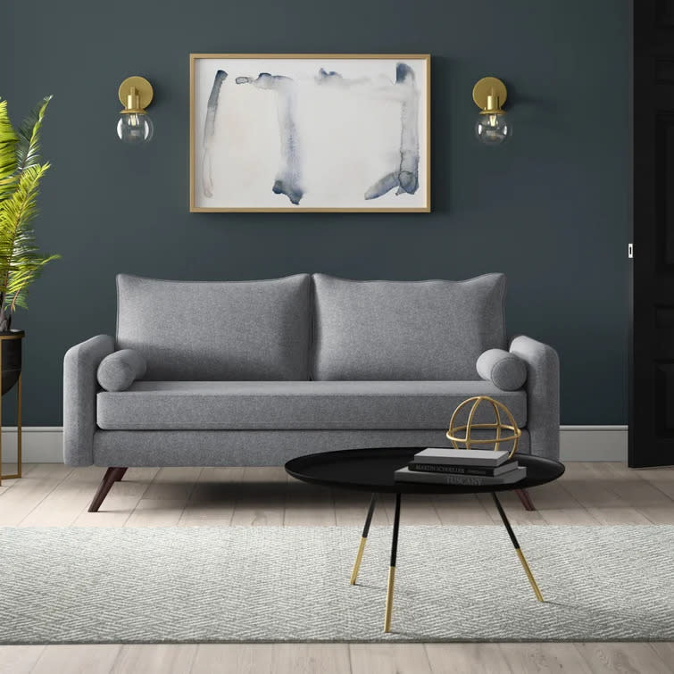 Mcelhaney 70.1'' Round Arm Sofa. Image via Wayfair.