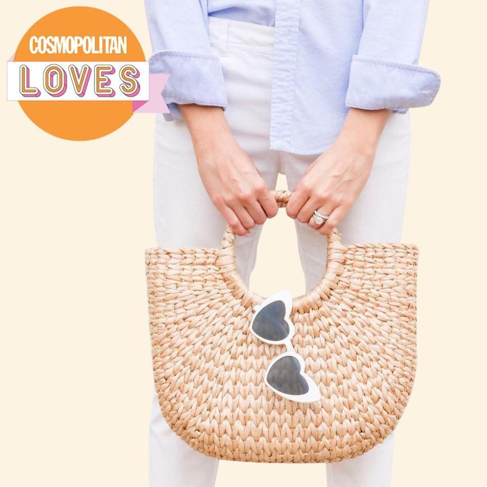 Woven Straw Bag