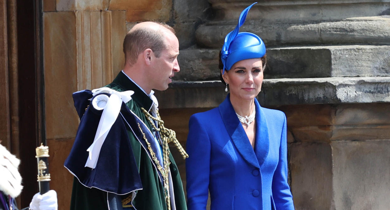 The Prince and Princess of Wales in Scotland on July 5, 2023. (Getty Images)