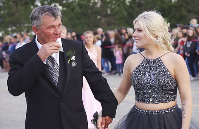 After Teen Dies In Car Accident Dad Takes Late Sons Girlfriend To The Prom