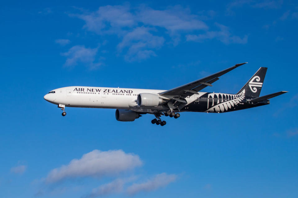 Air New Zealand is the flag carrier of New Zealand. (Photo by Nicolas Economou/NurPhoto via Getty)