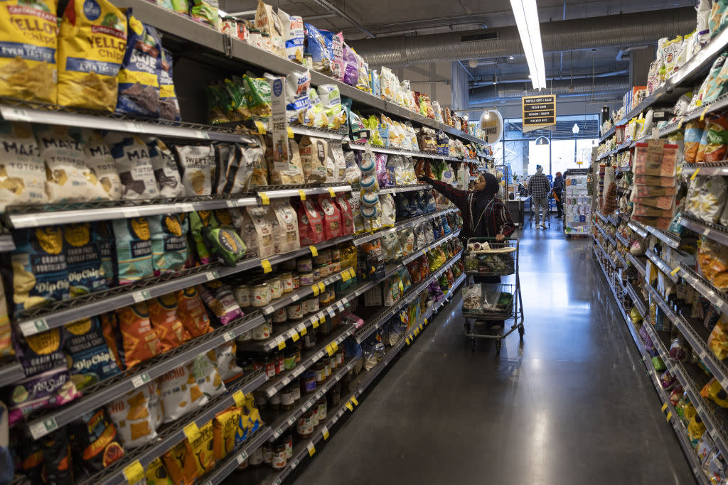  A view of a grocery store in Washington DC, United States on February 14, 2024. 