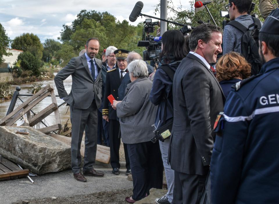 <p>Après avoir salué la « remarquable mobilisation des secours » et leur « très grand calme », le Premier ministre a annoncé vouloir « mettre en œuvre une procédure de catastrophe naturelle accélérée ».<br>(Getty Images) </p>