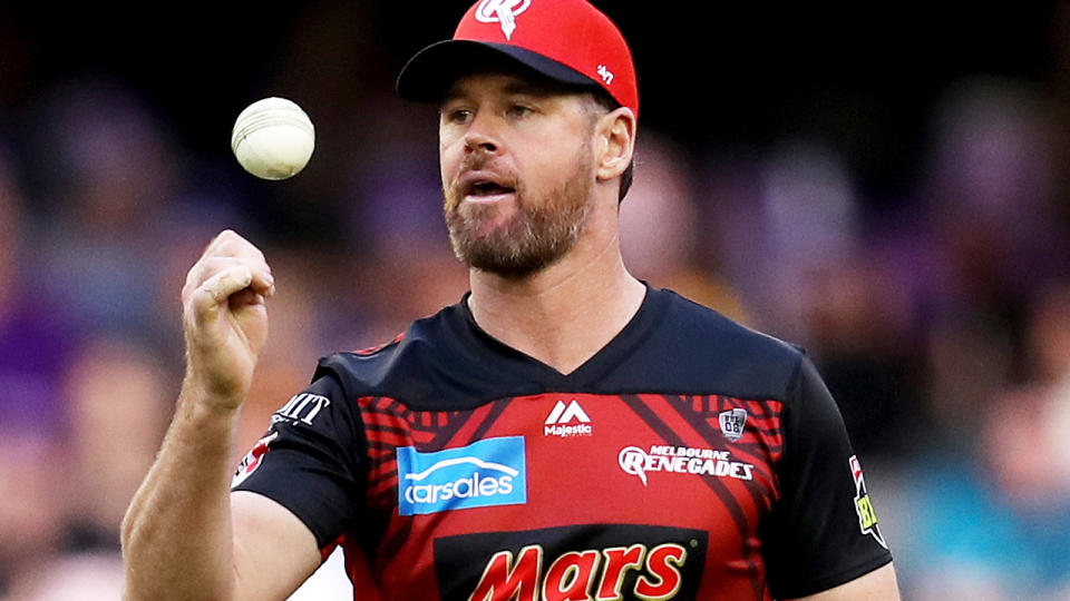 Australian cricketer Dan Christian is pictured during a Big Bash League match.