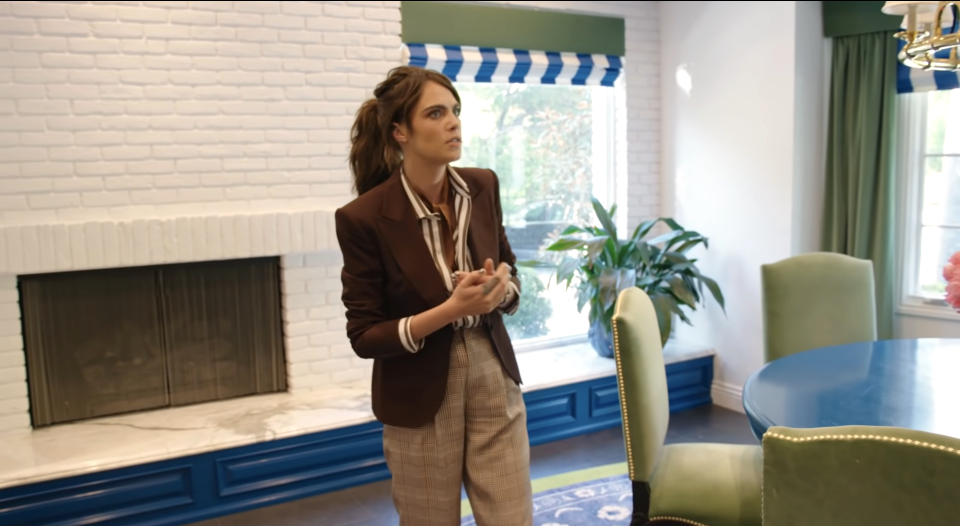 Cara in her kitchen