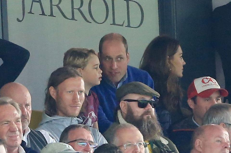 Prince George, Prince William and Kate Middleton | Stephen Pond/Getty Images