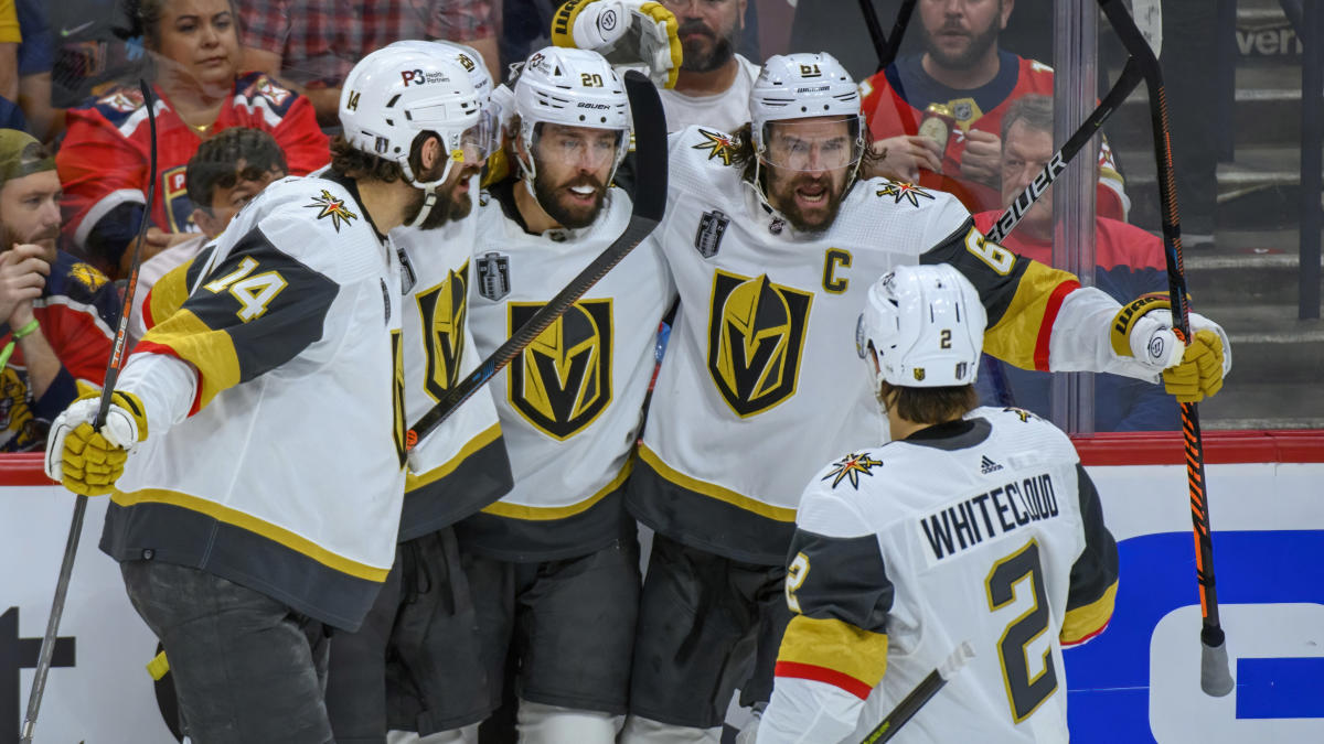 VEGAS GOLDEN KNIGHTS STANLEY CUP CHAMPIONS PUCK - 2023 CHAMPS – Vegas  Sports & Hockey