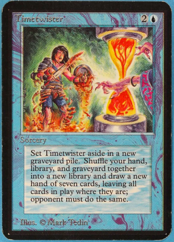 Timetwister Magic Card