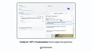 Marketers using Freshmarketer™, Freshworks’ marketing automation suite, can write better email copy in less time to improve open rates and engagement.