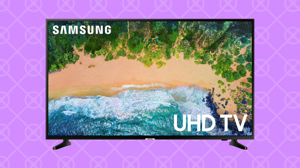 Immerse yourself and save $252 on this big Samsung 4K TV! (Photo: Walmart)