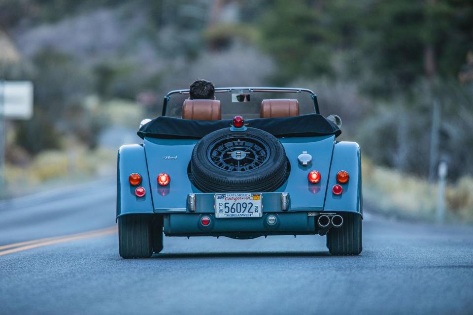 <p>The small production runs at Morgan—maybe 500 cars in a good year—mean each one is built at least a bit differently. The number circle is a popular option for anyone expecting to randomly come across a time-distance rally in which they would spontaneously participate.</p>
