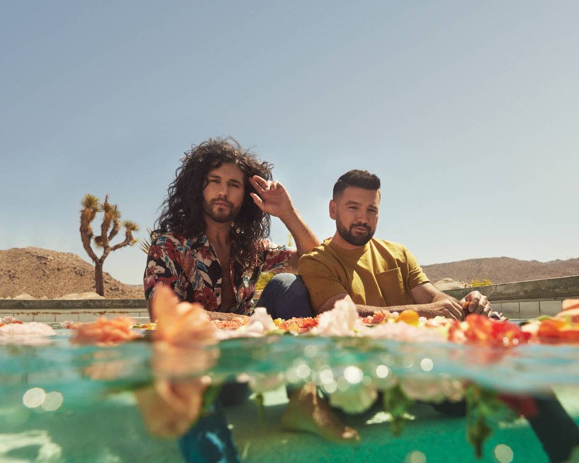 The country-pop duo Dan + Shay will headline at the Ford Idaho Center Amphitheater on Sept. 19.