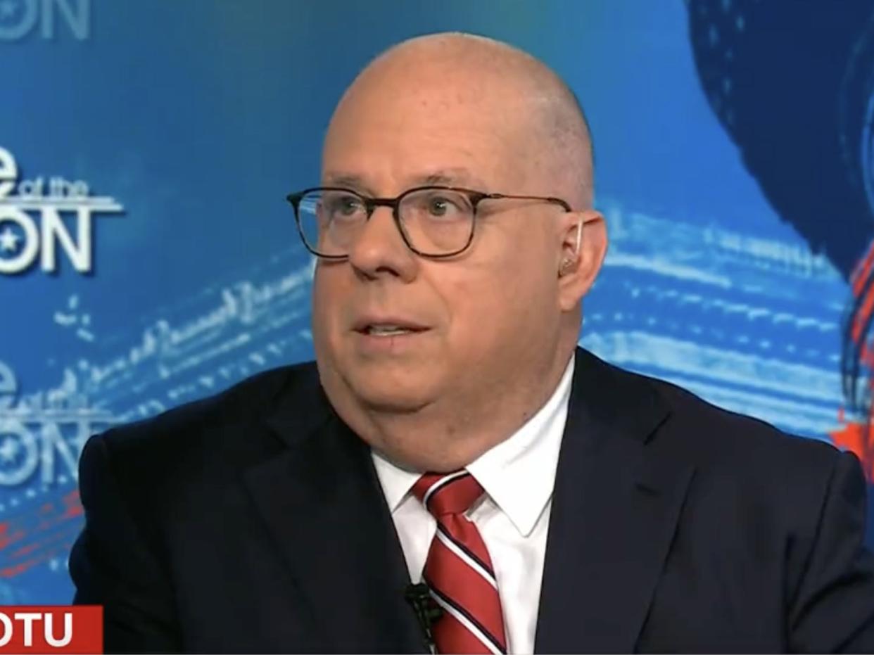 Maryland Gov. Larry Hogan on CNN on Sunday, July 24, 2022.