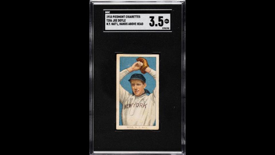 A Charlotte family’s undiscovered 1910 baseball card may be among the rarest ever, a baseball card auctioneer says, worth more than $1 million.