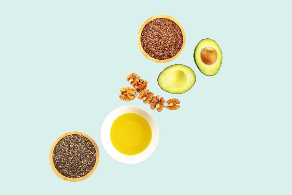 <p>Love avocado? You’re in luck. Dr. Bedford says that healthy fats like the ones found in avocados are way better (and less likely to cause heartburn) than the kind of fat you’ll find in french fries, queso, and bacon. You can also add healthy fats to your diet through reflux-friendly nuts, seeds, and eggs.</p> <p><strong>RELATED: <a href="https://www.health.com/health/gallery/0,,20986165,00.html" rel="nofollow noopener" target="_blank" data-ylk="slk:13 Healthy High-Fat Foods You Should Eat More;elm:context_link;itc:0;sec:content-canvas" class="link ">13 Healthy High-Fat Foods You Should Eat More</a></strong></p>