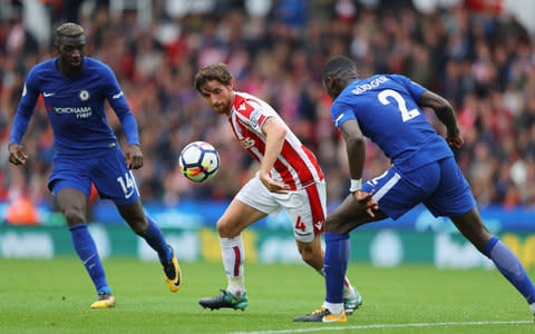 Antonio Rudiger snuffs out Stoke's attack - Credit: GETTY IMAGES