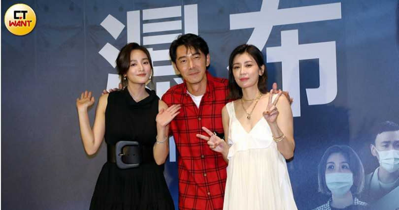 李李仁在片中與賈靜雯和王淨有精彩對手戲。